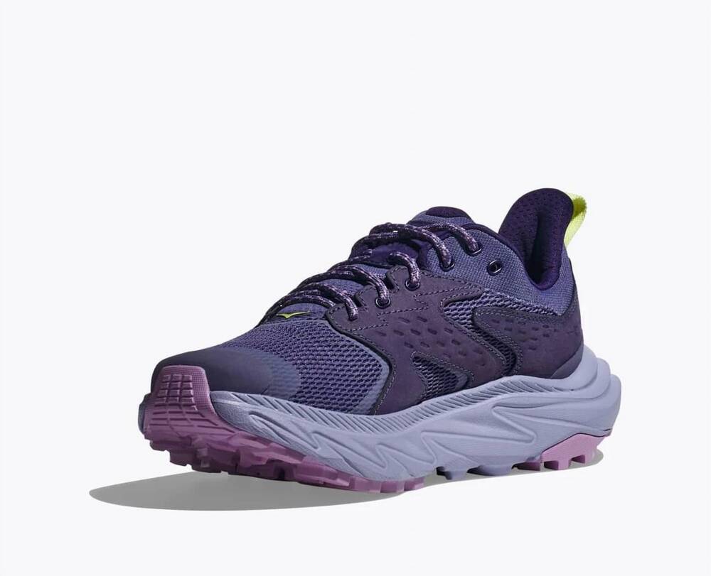 NEW HOKA women's anacapa 2 low gtx sneakers in meteor / cosmic sky
